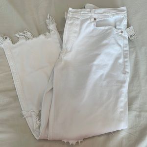 Free People NWT 29 White Jeans